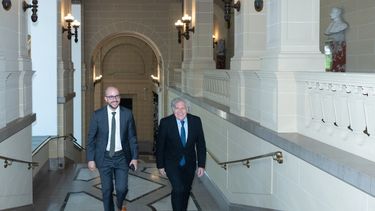 El asesor de la casa Blanca Juan González reunido con Luis Almagro el 21JUN21.&nbsp; 