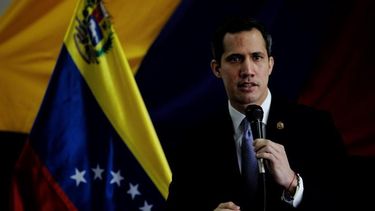 El presidente encargado de Venezuela, Juan Guaidó.