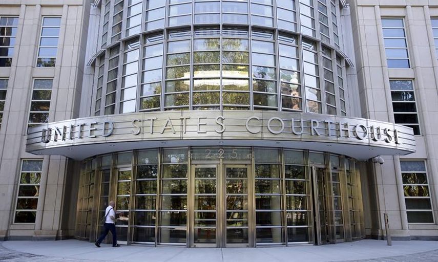 Oficina Federal de Justicia de Nueva York, Estados Unidos. (EFE)