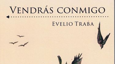 Portada de la novela Vendrás conmigo, del escritor cubano Evelio Traba.