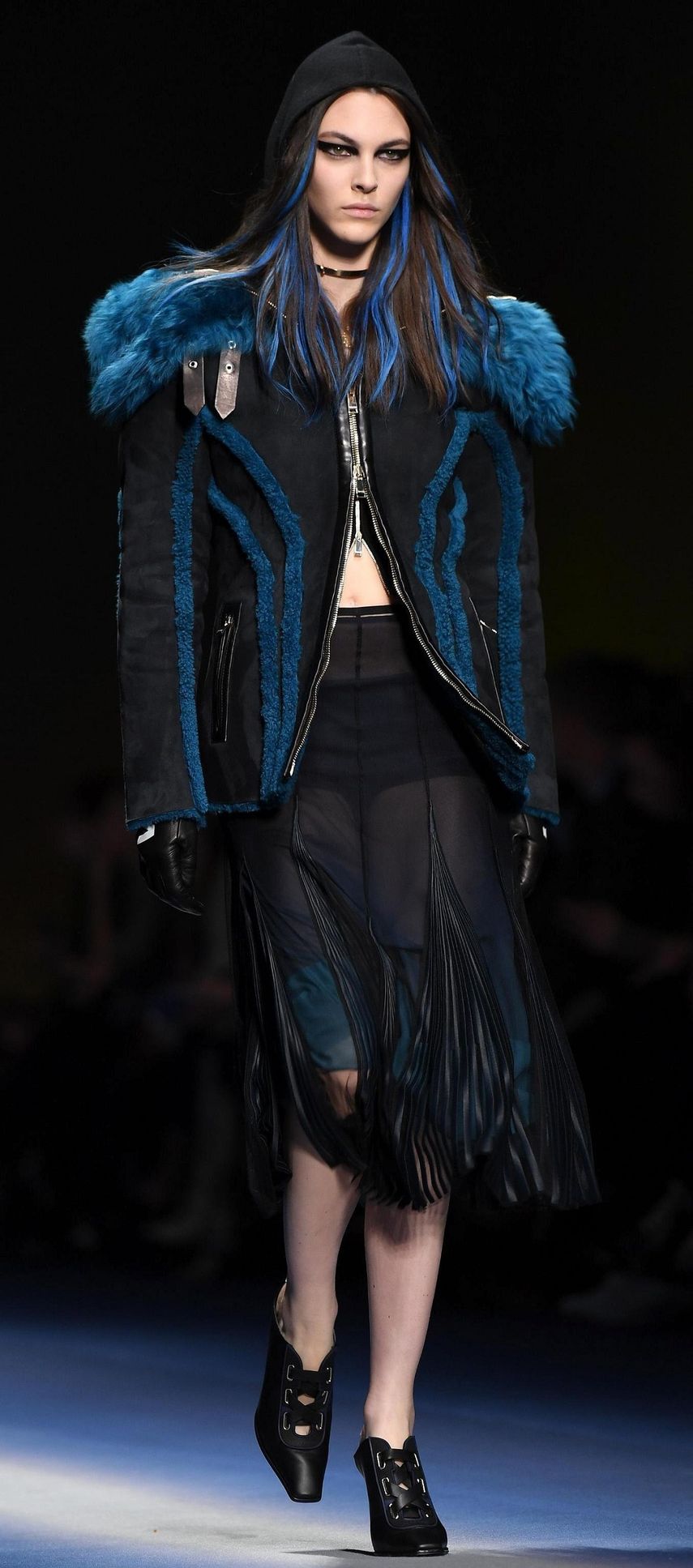 Una de las piezas exhibidas en el desfile de Versace, en la Semana de la Moda de Milán.&nbsp;