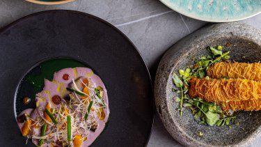 Exquisiteces de la gastronomía peruana que ofrece Mayu.&nbsp;