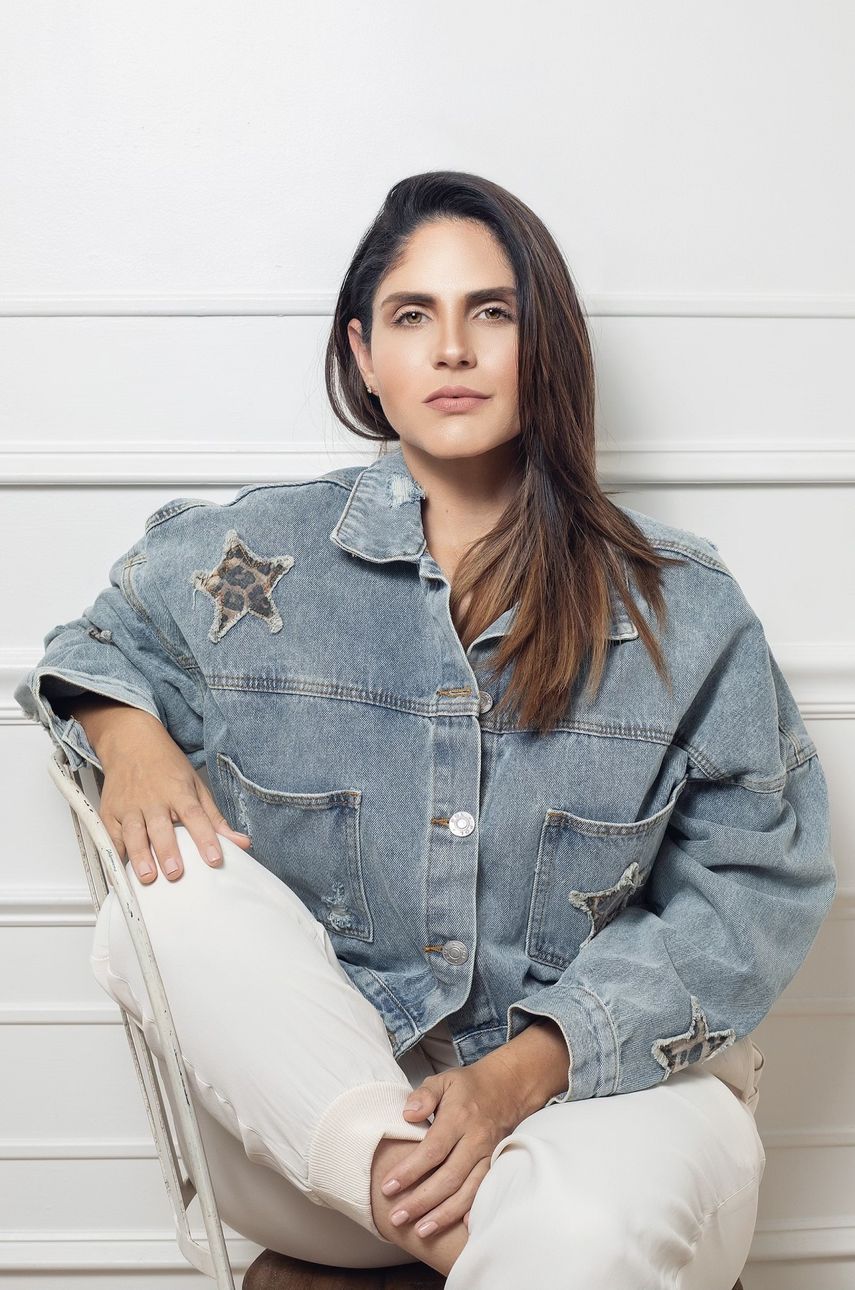 La periodista Astrid Rivera.&nbsp;