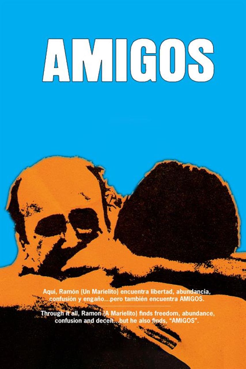 Poster de Amigos, 1985.
