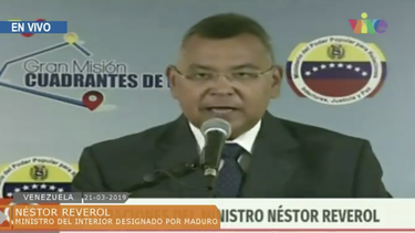 El ministro del Interior, Néstor&nbsp;Reverol.