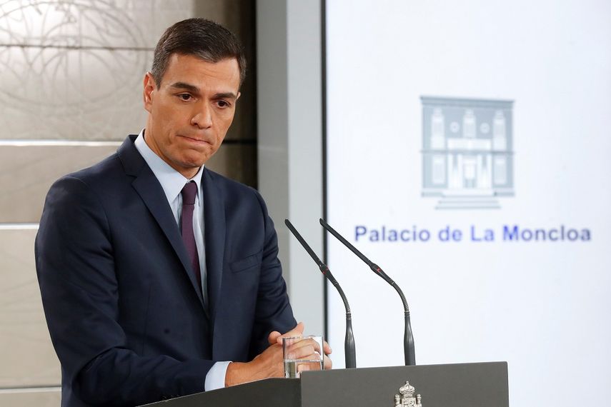 Pedro Sánchez, presidente del Gobierno español.