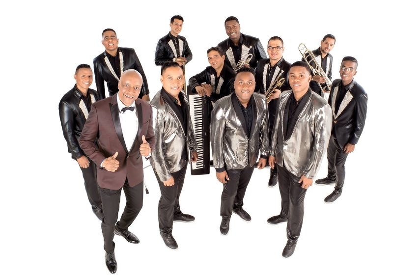 La orquesta de salsa Guayacán. Hollywood celebrará el 16 de julio el Festival Colombiano 2022.