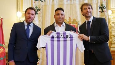 Ronaldo quiere colocar al cuadro pucela entre los grandes de la Liga española.