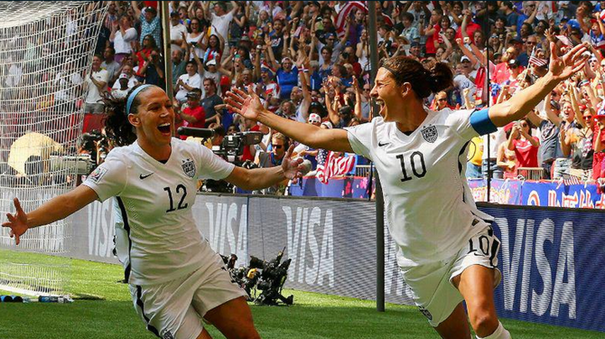 El equipo estadounidense le propinó una paliza a Japón para ganar el Mundial Femenino