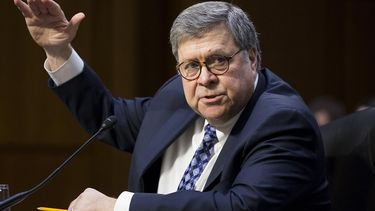 William Barr, fiscal general de Estados Unidos.