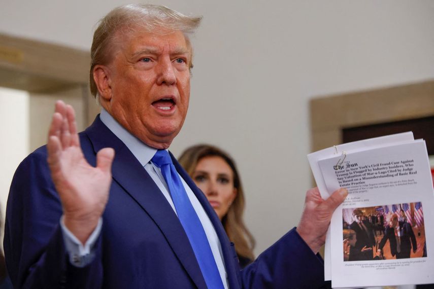 El expresidente de Estados Unidos Donald Trump.