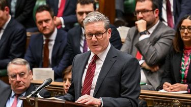 El primer ministro del Reino Unido Keir Starmer