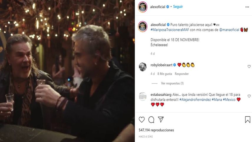 Maná y Alejandro Fernández