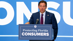 Ron DeSantis, gobernador de Florida. Ron DeSantis, gobernador de Florida.