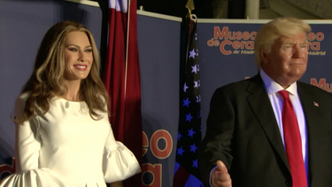 melania trump ya tiene su figura en el museo de cera de madrid