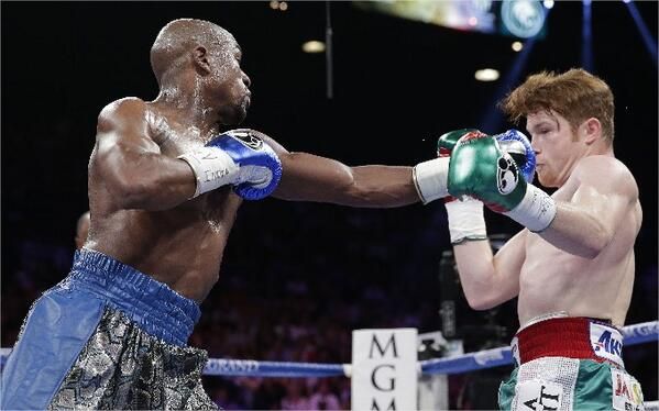 Canelo y Mayweather