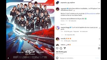 El youtuber y streamer francés Squeezie anunció la tercera edición del GP Explorer.