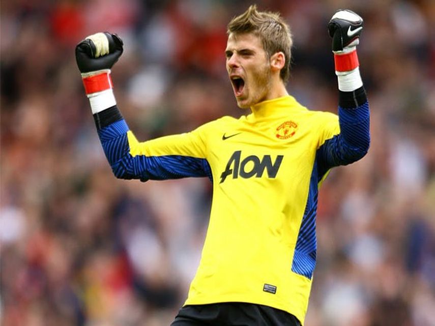 De Gea estará al menos cuatro años más en Manchester. (EFE)