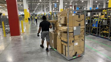 Traslado de mercancía, Amazon Miami.