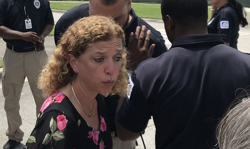 La congresista demócrata por la Florida Debbie Wasserman Schultz, promotora del&nbsp;proyecto sobre la llamada amenaza ruso-venezolana.