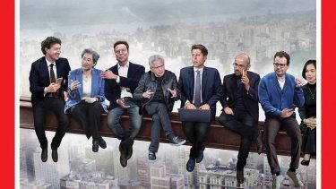 La foto de la Portada de Time muestra al grupo de creadores y desarrolladores de la Inteligencia Artificial, lo que se ha convertido en el paradigma del desarrollo moderno.