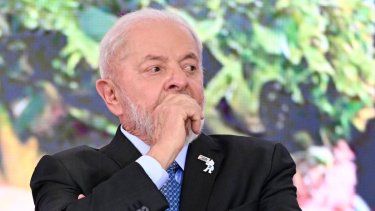 El presidente de Brasil, Luiz Inácio Lula da Silva.