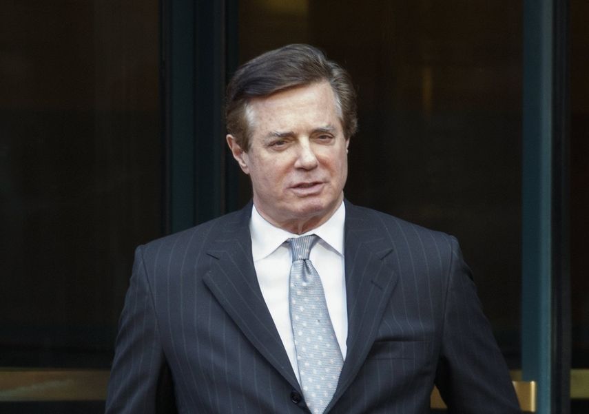Paul&nbsp;Manafort, exjefe de campaña del presidente Donald Trump, es visto a la salida del tribunal de Virginia, en Alexandria, Estados Unidos, el 8 de marzo de 2018.&nbsp;