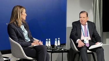 El presidente electo de Venezuela, Edmundo González Urrutia, se reunió con la presidenta del Parlamento Europeo (PE), Roberta Metsola