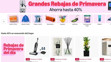 Grandes Rebajas de Primavera de Amazon.