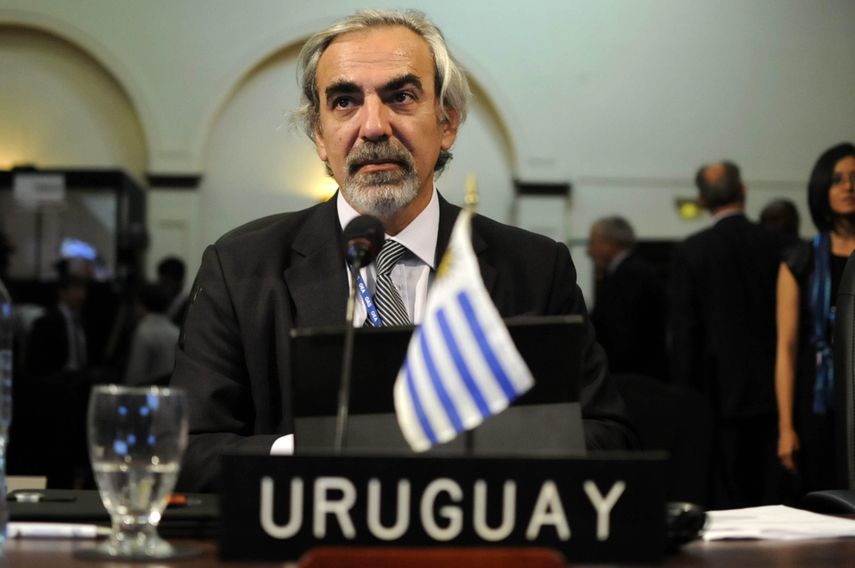 El enviado especial de la Organización de los Estados Americanos (OEA) a Nicaragua, el uruguayo Luis Porto.