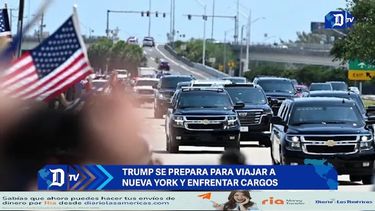trump se prepara para viajar a nueva york y enfrentar cargos