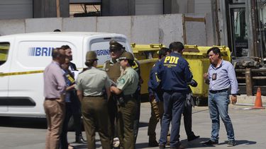 Efectivos e investigadores de la Polic&iacute;a de Chile.