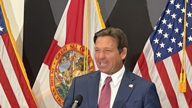 Ron DeSantis, gobernador de Florida.&nbsp;
