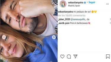 Sebastián Yatra y Clara Galle