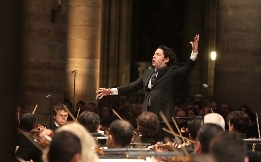 El director de orquesta venezolano Gustavo Dudamel. (CORTESÍA). 