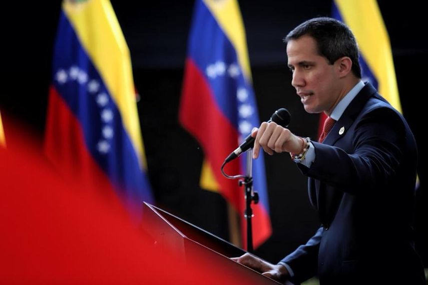Juan Guaidó, presidente interino de Venezuela.&nbsp;