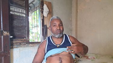 Osiris José Puerto Terry, 49 años, trabajador por cuenta propia baleado en manifestación en Cuba.