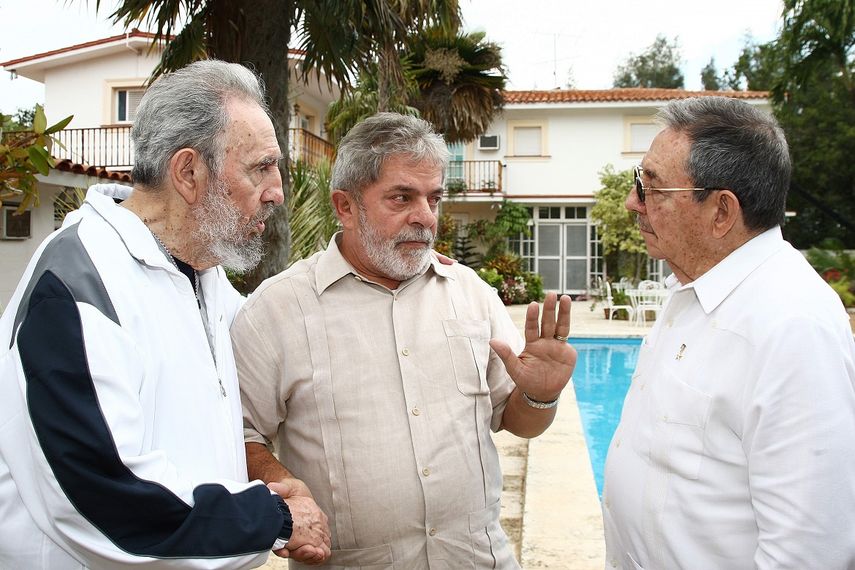Tras conocerse la muerte de Fidel Castro, el expresidente brasileño dijo sentir la pérdida de un hermano mayor