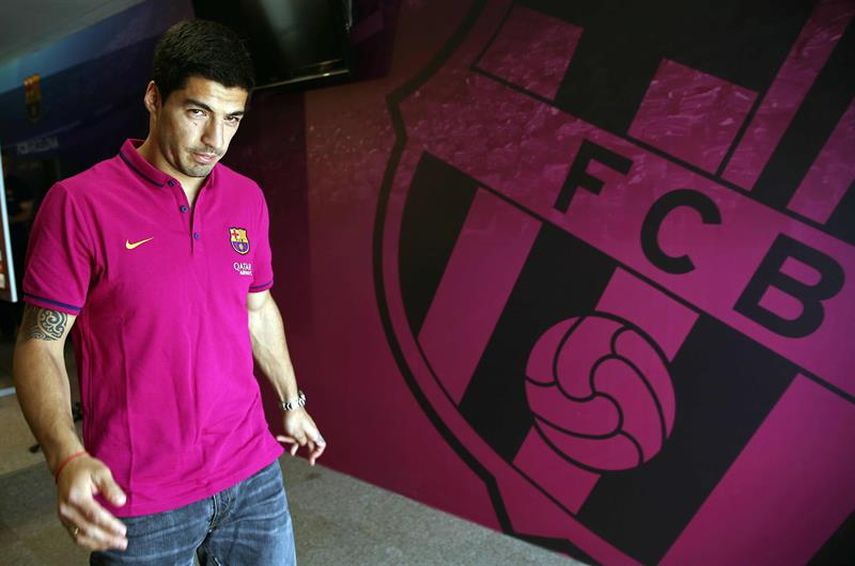 Suárez está contento en el Barcelona. (EFE)