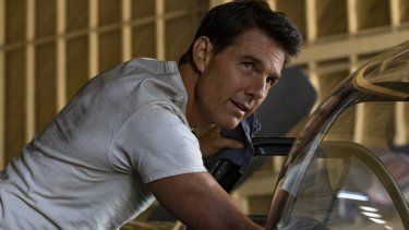 Tom Cruise en el papel del capitán Pete Maverick Mitchell en Top Gun: Maverick, que figura entre las favoritas a ser candidata a los Óscar.&nbsp;