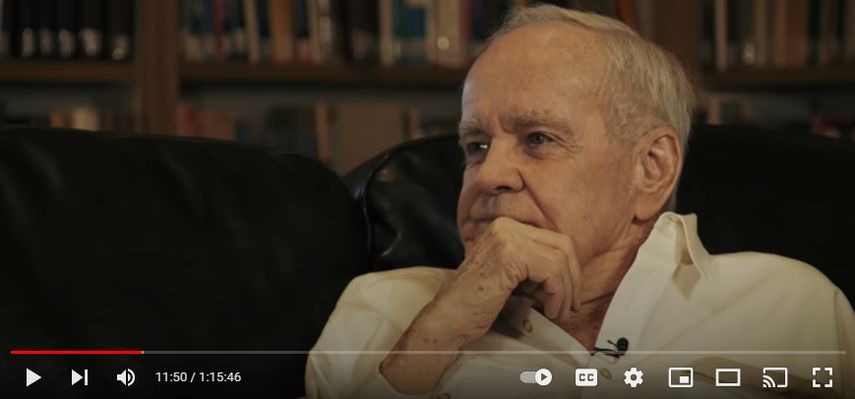 El escritor Cormac McCarthy.