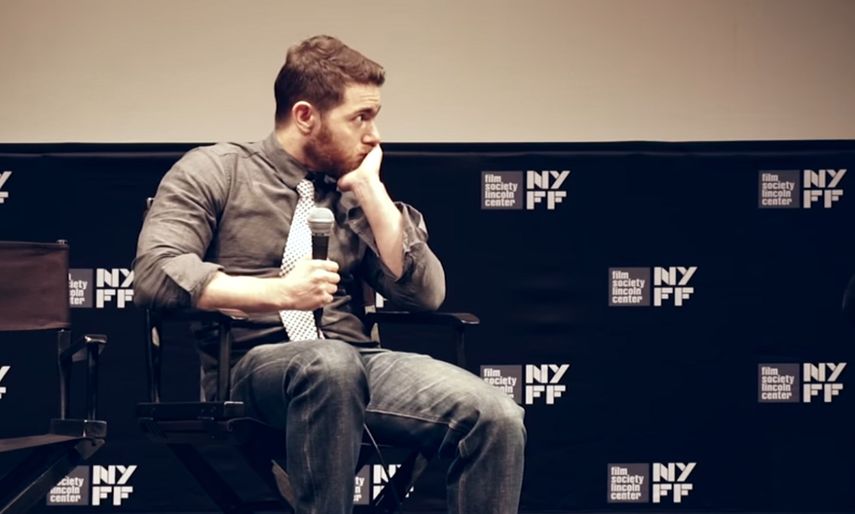 Imagen del reportero Jacob Bernstein, del New Tork Times, durante la presentación de un documental en febrero de 2016.