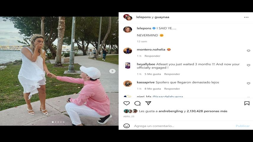 Guaynaa le pide matrimonio a Lele Pons en Tomorrowland 2022.