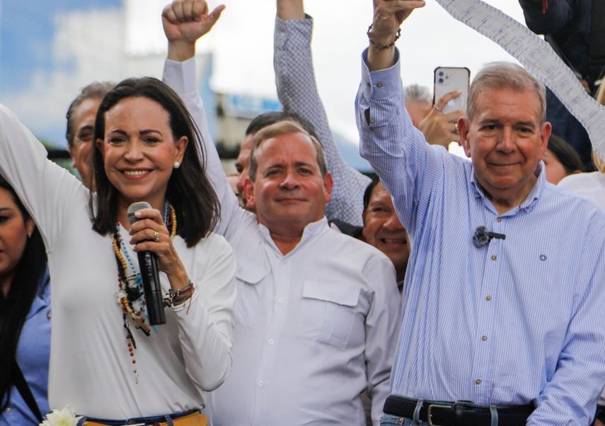 María Corina Machado envió un mensaje a Juan Pablo Guanipa, compañero de lucha y quien está en prisión por orden de Nicolás Maduro. Señaló que cuando Venezuela recupere la libertad, van a levantar al país &nbsp;