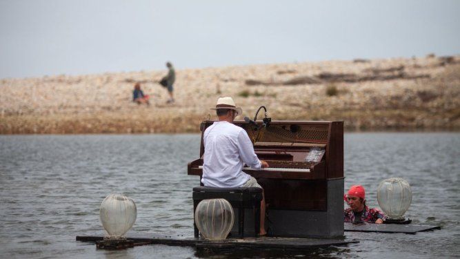 Espectáculo Caribe flotante.