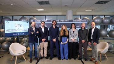 Encuentro Informativo Bayer ‘Deporte y cáncer de próstata’, en el Gimnasio GO Fit Vallehermoso, a 25 de noviembre de 2025, en Madrid (España).