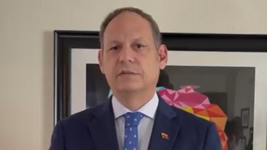 Exmagistrado venezolano del Tribunal Supremo (TSJ) en el exilio Miguel Ángel Martín.