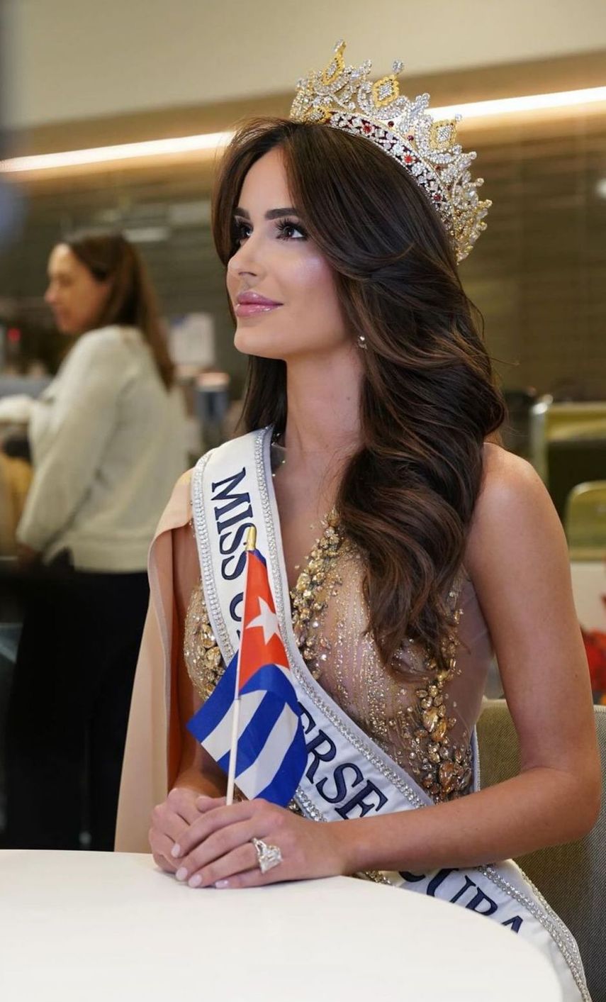 Marianela Ancheta en el certamen de belleza Miss Cuba 2024.