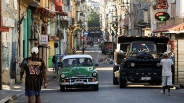 Imagen de una calle en La Habana, Cuba.