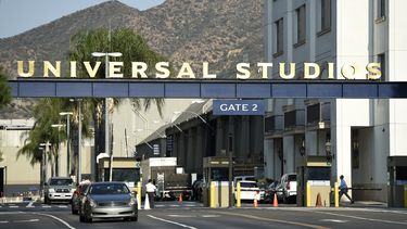 Entrada a los Estudios Universal en Universal City, California.&nbsp;